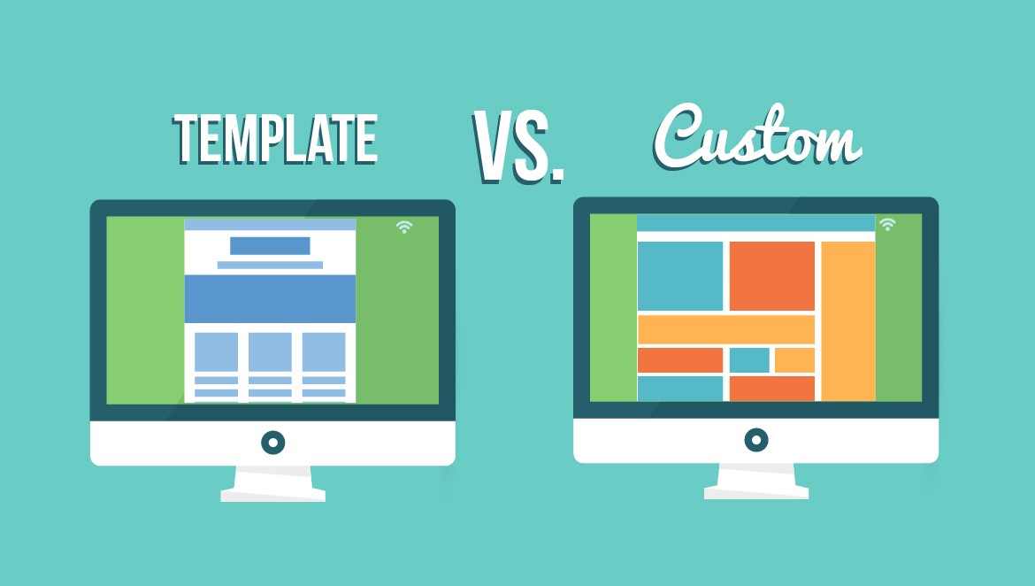 Template vs Custom Design on WordPress Themes featured image