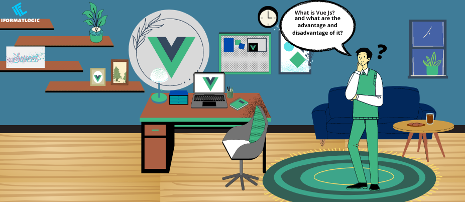 what is Vue JS and what are the advantage and disadvantage? featured image